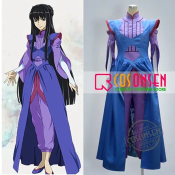 Мобильный костюм для косплея Gundam 00 Марина Исмаил Косплей костюм Синий Фиолетовый цвет Любой размер