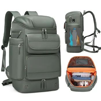 Многофункциональный туристический рюкзак, большие легкие походные водонепроницаемые сумки, мужской 17,3-дюймовый ноутбук, Деловой рюкзак для хранения обуви